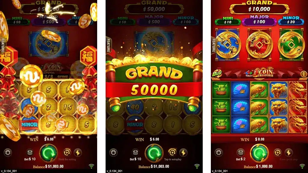 3 Coins Top11 Bonus